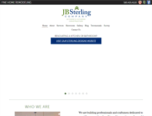 Tablet Screenshot of jbsterling.com